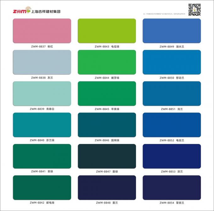 Легкая масса АПК глянцевая алюминиевая композитная панель для строительства и внутреннего применения 5