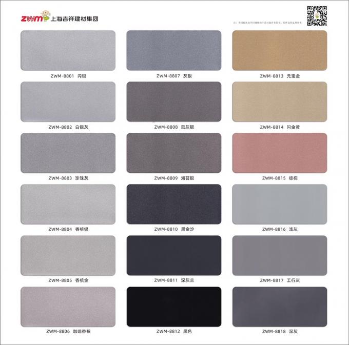 Легкая масса АПК глянцевая алюминиевая композитная панель для строительства и внутреннего применения 6