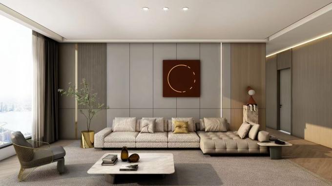 Легкая масса АПК глянцевая алюминиевая композитная панель для строительства и внутреннего применения 18