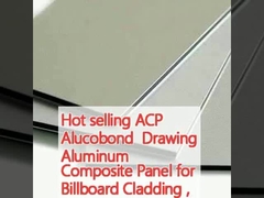 Горячая продажа ACP Alucobond Drawing Aluminum Composite Panel для облицовки рекламных щитов, стенки занавесок, экранов и внутреннего убранства, крыш