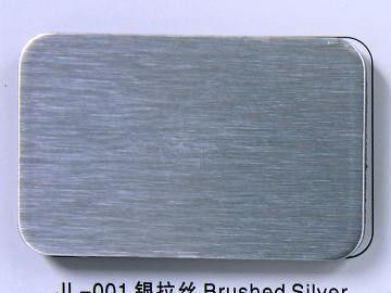 Interior Decoration AA1100 18um Brushed Aluminum Composite Panel