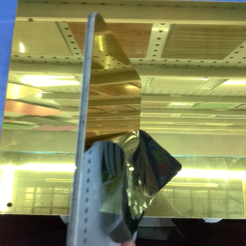 Противостатическая панель 4mm зеркала PVDF алюминиевая составная 1250mm для украшения Orexterior
