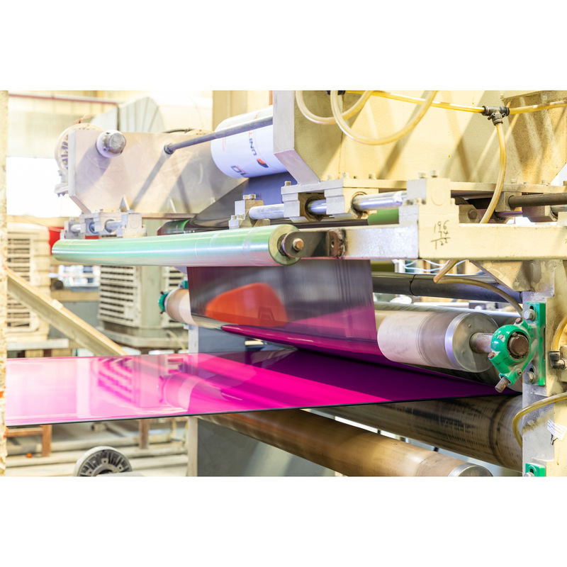 Огнеупорная композитная панель из алюминия PVDF класса B1 для внешней декорации стен