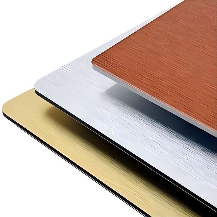 4mm B1 Fireproof Aluminum Composite Panel SGS EN13501-1 B-s1 d0 FR Mineral Core Facade Cladding
