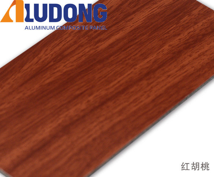 OEM Custom 1220*2440mm ACM Panel PE PVDF Coating, опция древесного зерна, для потолка и внутреннего декора Фабричная цена