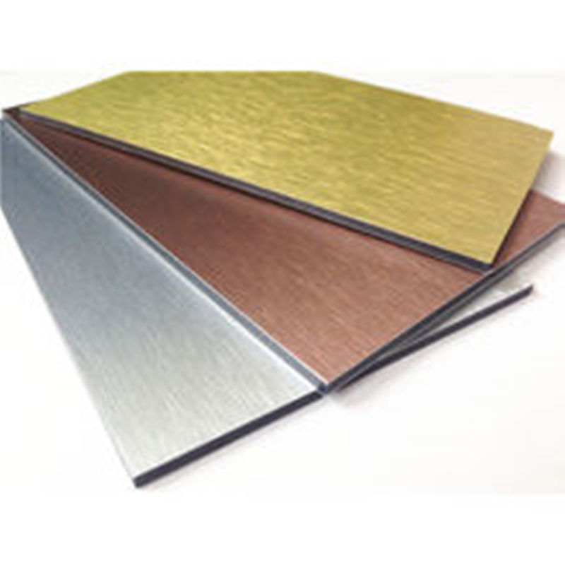 Рекламная фасция 1250 мм 1500 мм PVDF ACP Alucobond Drawing Aluminum Composite Panel For Curtain Wall Eaves Indoor Shelter