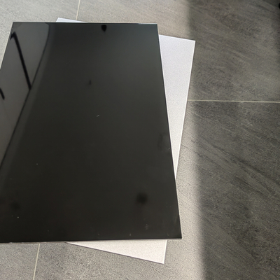 Панель 1250mm черного алюминия PE цвета составная для внутреннего художественного оформления